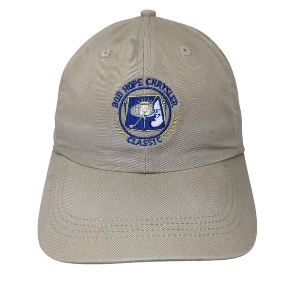 Bob Hope Chrysler Classic Slideback Hat Beige One Size Embroidered Ahead - Picture 1 of 9